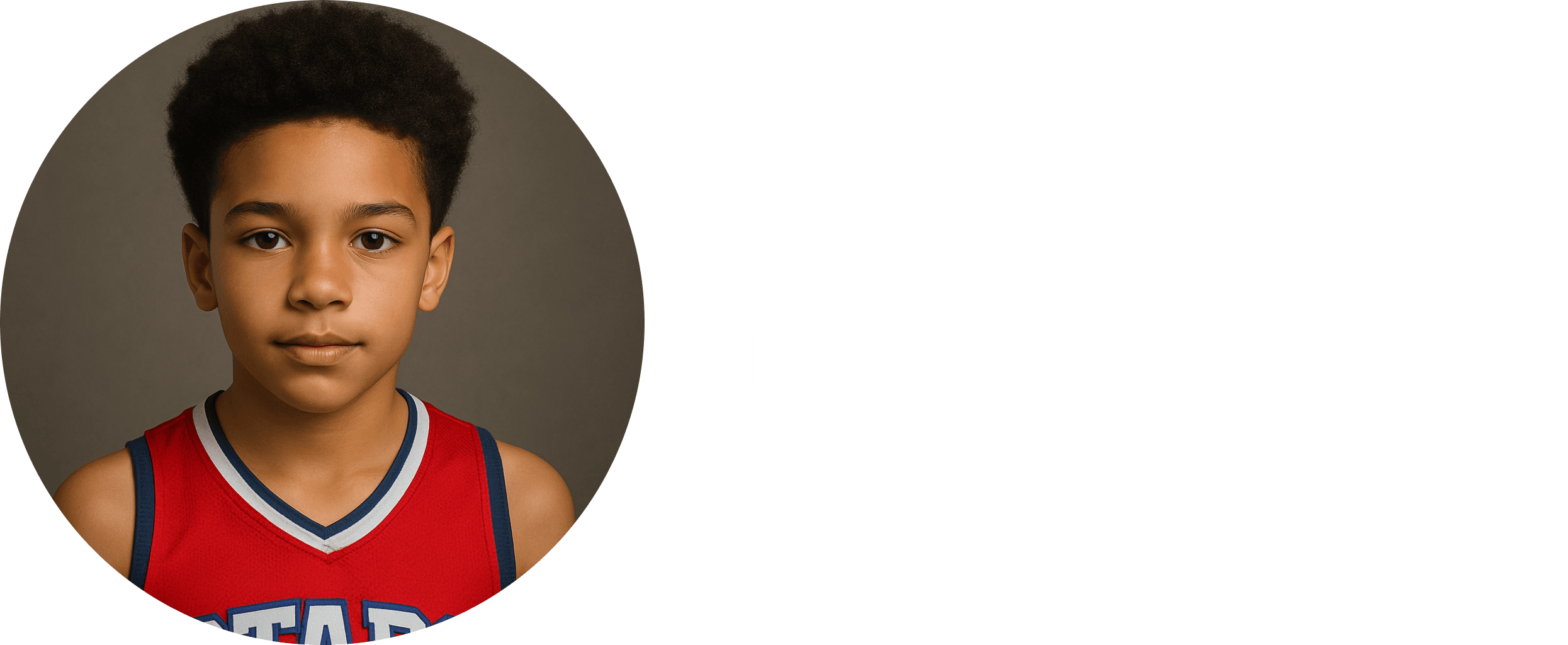 A still frame from a basketball game recording